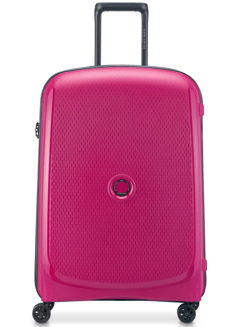 DELSEY Paris Delsey Belmont + 71cm Trolley, Check In Size, Raspberry Color, TSA Lock, Inner Mesh Zipper Pocket, Hard Top Polycarbonate Material,8 Wheels, 5 Years International Warranty. - Image 1